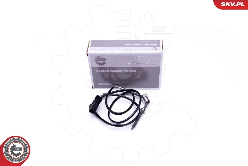 Sensor, exhaust gas temperature